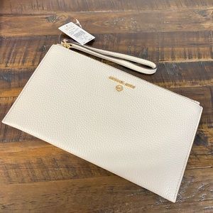 MK Genuine Leather Clutch